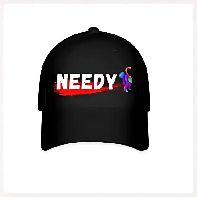 Black Needy Ballcap